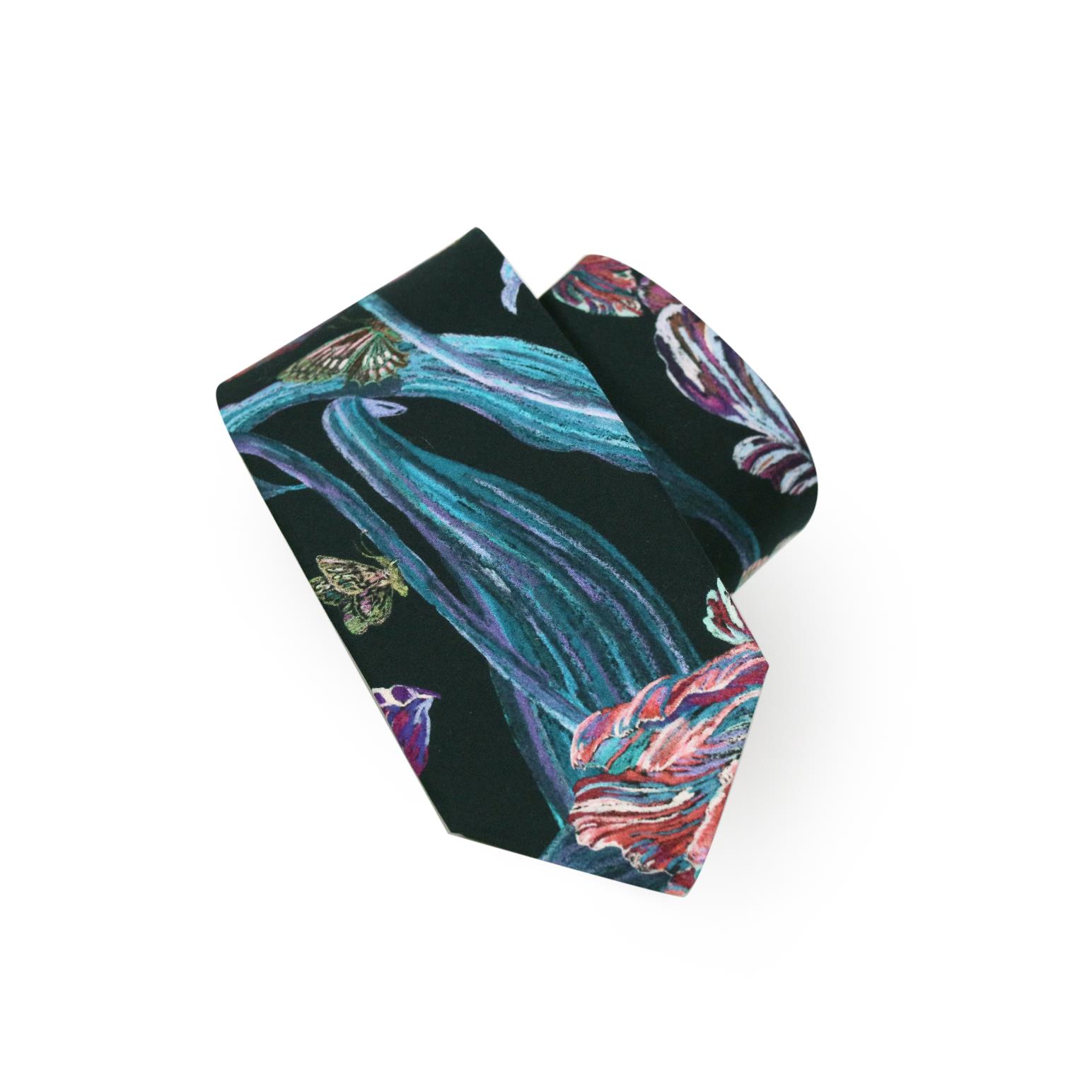 Parisian With Liberty Midnight Sketch Tie